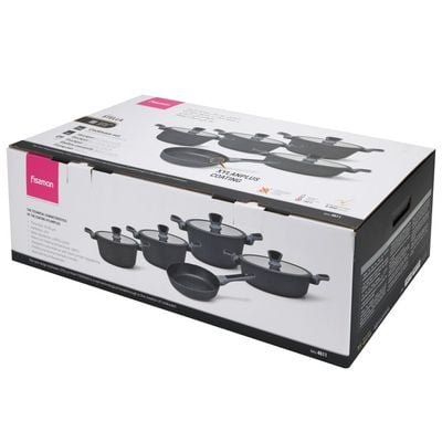 Fissman Stella 9-Pc Cookware Set 