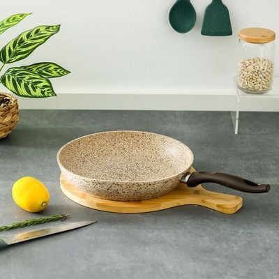 Falez Premium Granite Fry Pan Creamy 4 MM-26CM 