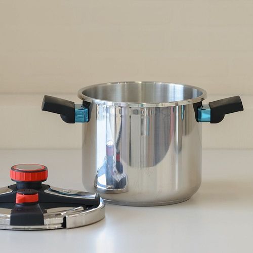 Danube Home 4-Pc Stainless Steel Pressure Cooker Set - 4+7 L
