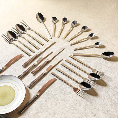 Tennessee 24Pcs Cutlery Set Gold Cs 50001