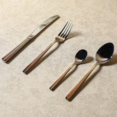 Tennessee 24Pcs Cutlery Set Gold Cs 50001