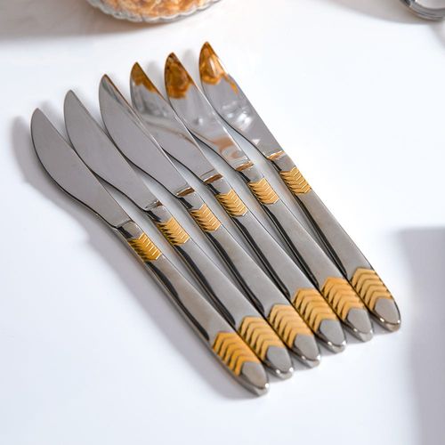 Tennessee 24Pcs Cutlery Set Gold Cs 50002
