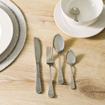 Rosmary 24-Piece Cutlery Set Silver -Serve 6