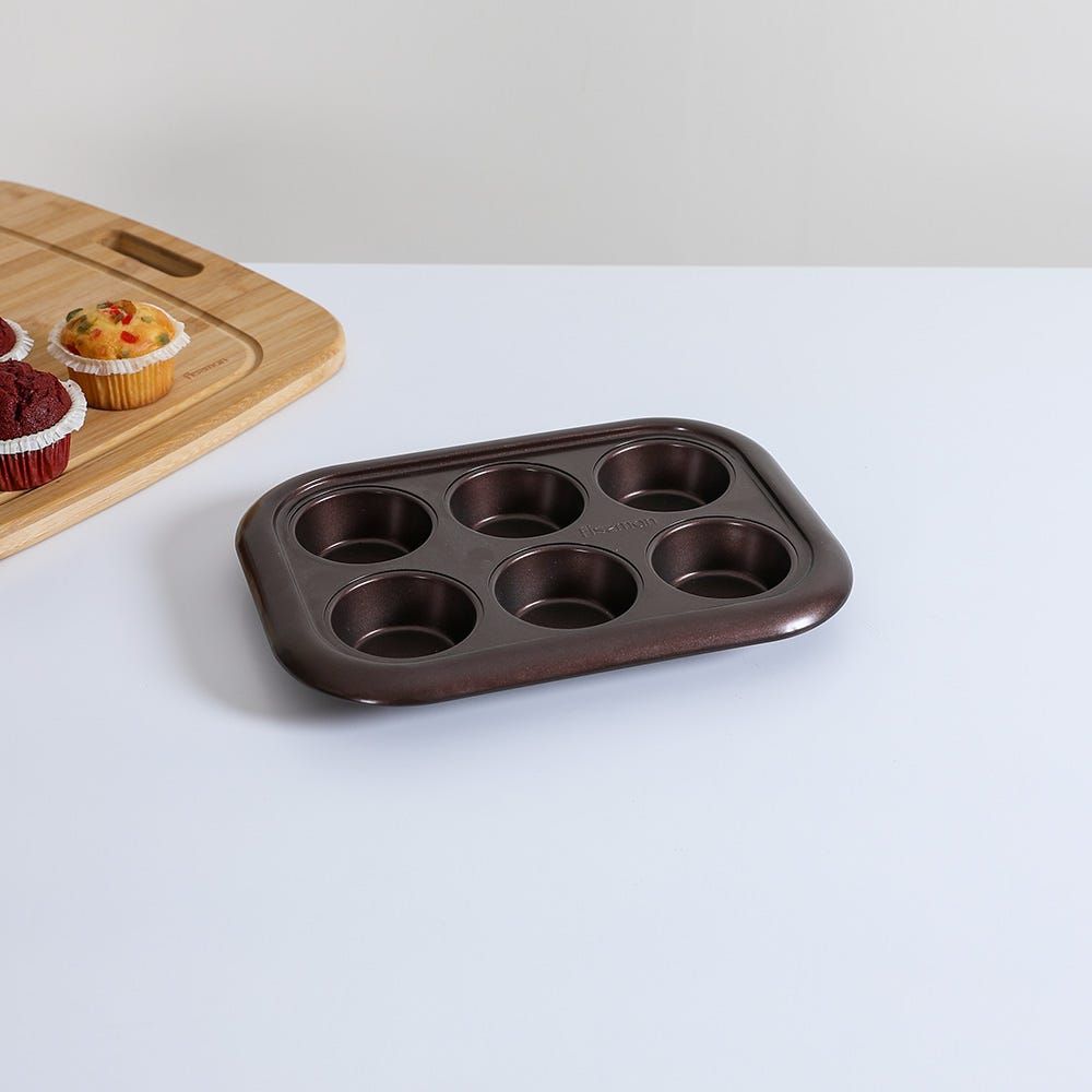 Buy Napoli Choco Brown Cup Muffin Pan Choco Brown Online in