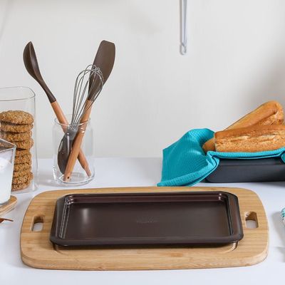 Napoli Cookie Sheet - Choco Brown