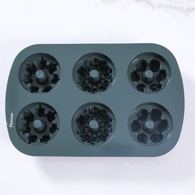 Bake Magic 6 Cups Cake Silicone Mould - 16551