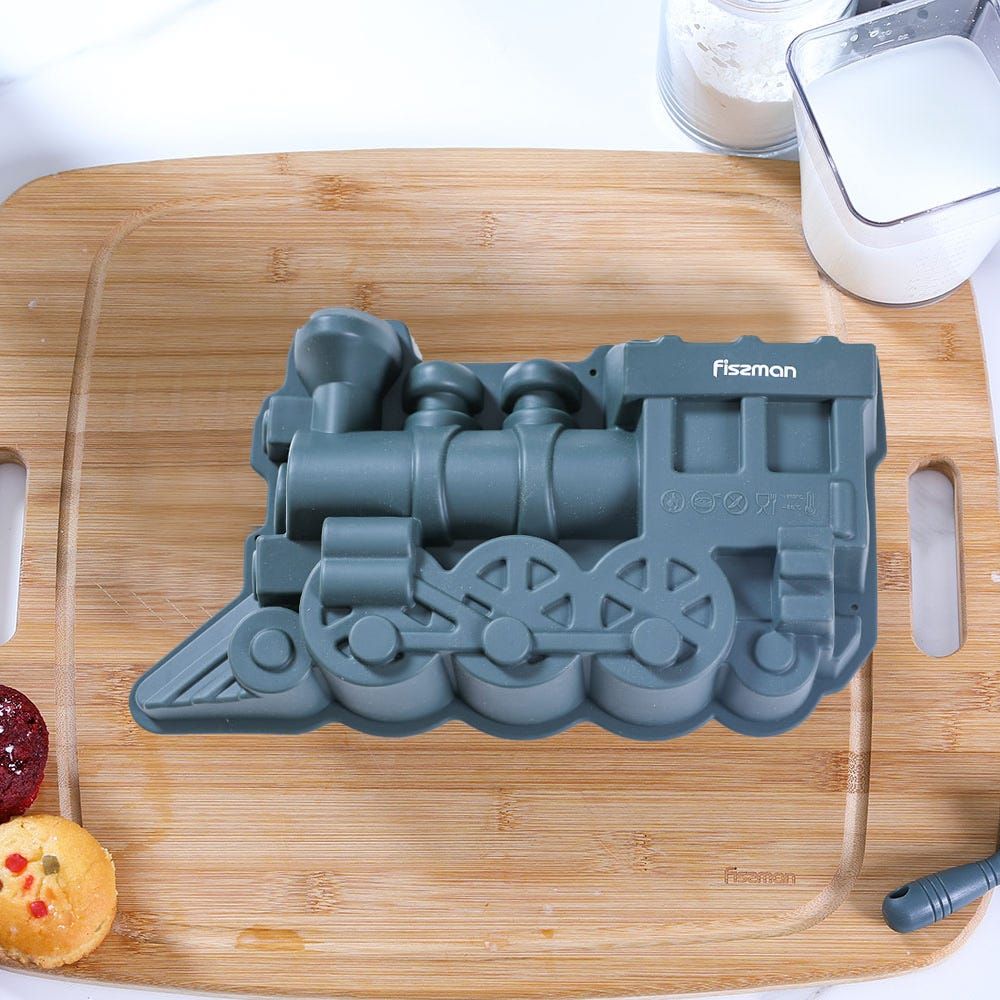 Cake in the shape of a train For sale as Framed Prints, Photos, Wall Art  and Photo Gifts