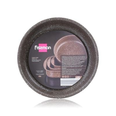 Fissman Round Cake Pan 24X6.4 Cm (Aluminum Non Stick Coating)