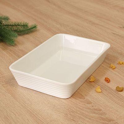 Serax Procelain Rectangular Baker White 29.5x20x5.5CM 