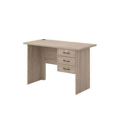 Fortney Office Desk W/ 3 Drawers - White Wash
