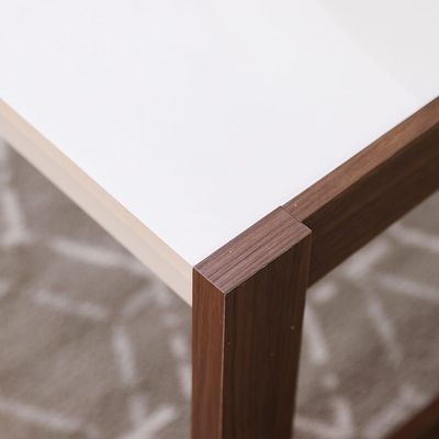 Tarsus Coffee Table - White / Walnut