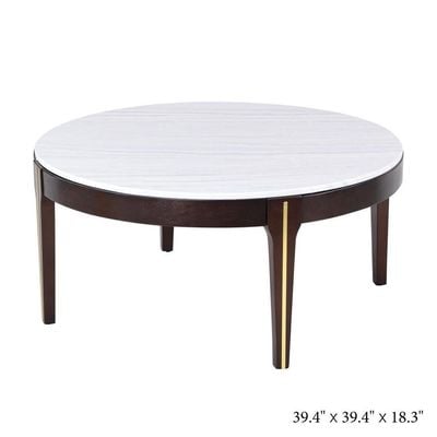 Cody L 100 x W 100 x H 47 cm Coffee Table - 2 Years Warranty