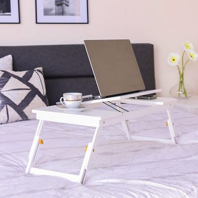 ترومان - طاولة مكتب قابلة للطي - أبيض