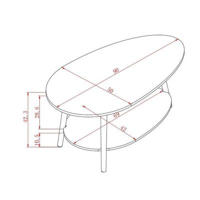 Orna Coffe Table - Yellow