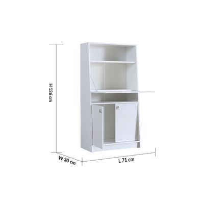 Coldron Multifunctional Cabinet - White