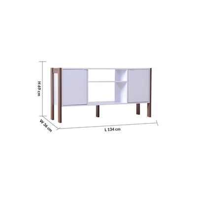 Tarsus TV Unit for TVs upto 55 Inches with Storage - 2 Years Warranty