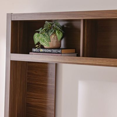 Lucario Wall Unit For Tv Up To 55 Inch- White / Walnut 