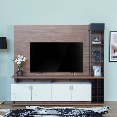 Rhydon TV Unit for TVs upto 75 Inches with Storage - 2 Years Warranty