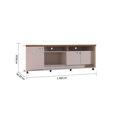 Dallas TV Unit for TVs upto 75 Inches with Storage - 2 Years Warranty