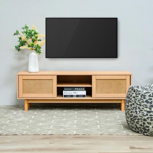 Hermano TV Unit for TVs upto 55 Inches with Storage - 2 Years Warranty