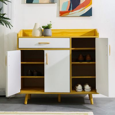 Manro 14-Pair Shoe Cabinet