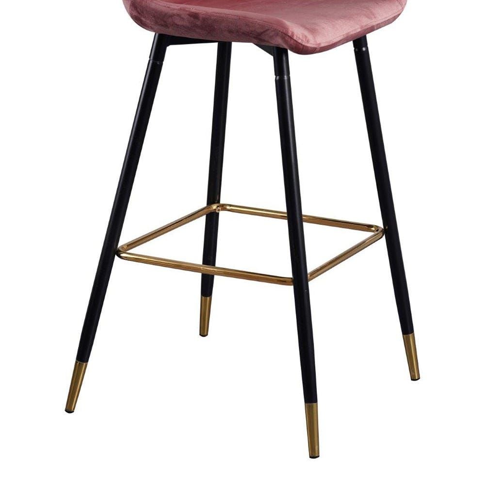 White and rose gold deals bar stools