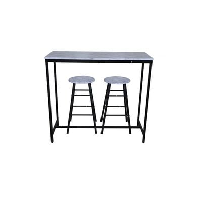 Ayla 1+2-Seater Bar Set - White 