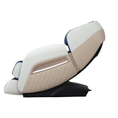 Kryten Leather Massage Chair-White / Blue / Beige