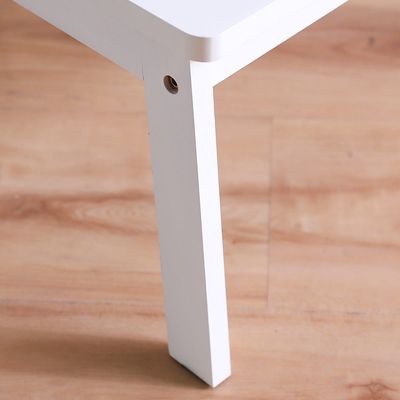 Albany 2 Step Bamboo Wood Stool White