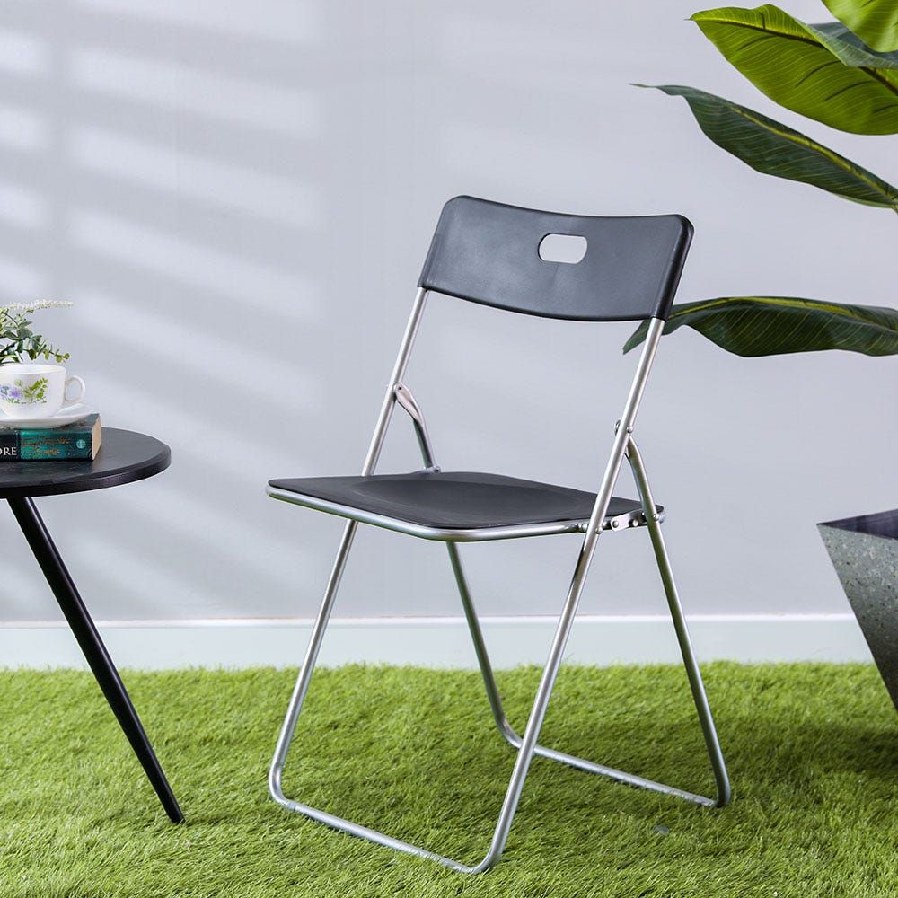 Buy Dormer Metal Folding Chair-Black Online | Danube Home UAE