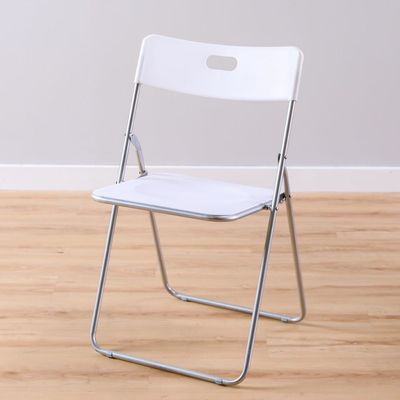 دورمر - كرسي معدني قابل للطي - أبيض