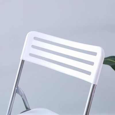 Cosmo Steel Folding Chair-White