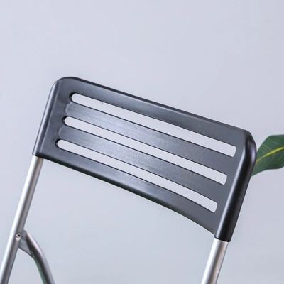 Cosmo Steel Folding Chair-Black