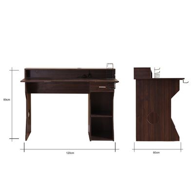 Wency Study Desk - Wenge