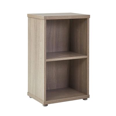 Tenchi 2 Layer Multifunctional Cabinet-Grey Oak