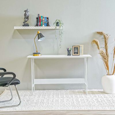 Camine Office Table - White