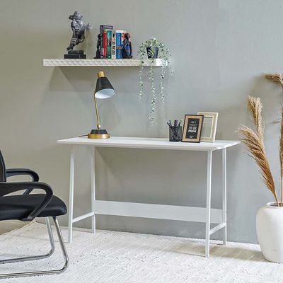 Camine Office Table - White