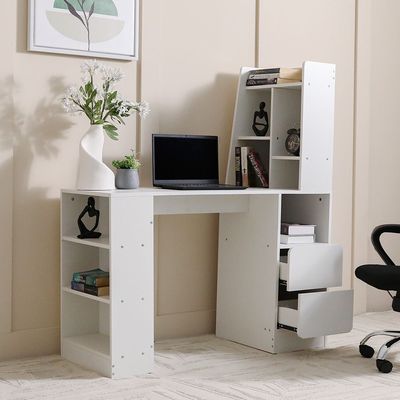 Thalana Workstation Office Table – White