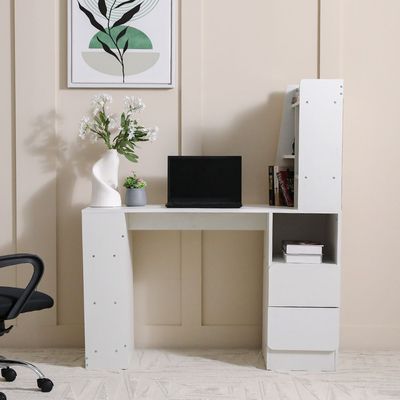 Thalana Workstation Office Table – White