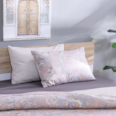 Viviana Elite 3- Piece Super king Duvet Cover Set Light Taupe