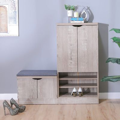 Alegra 23-Pair Shoe Cabinet