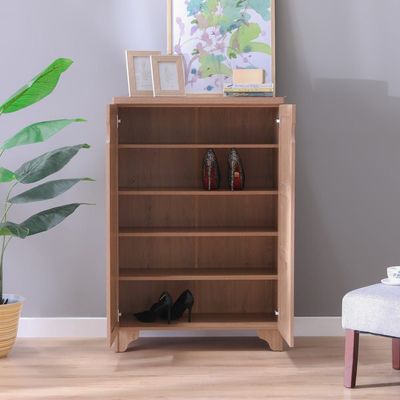 Hudson 19-Pair Shoe Cabinet