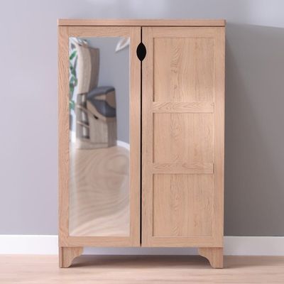 Hudson 19-Pair Shoe Cabinet