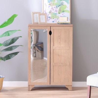 Hudson 19-Pair Shoe Cabinet