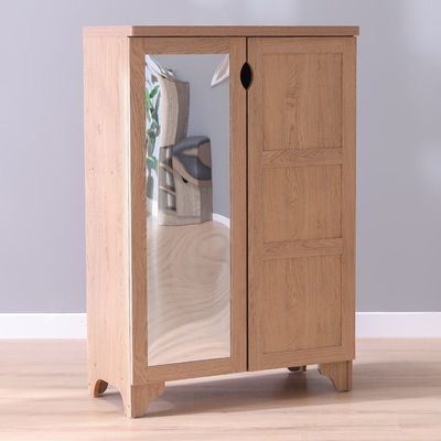 Hudson 19-Pair Shoe Cabinet