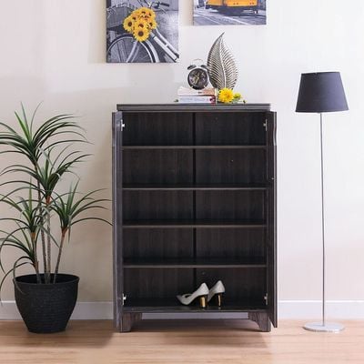 Hudson 19-Pair Shoe Cabinet