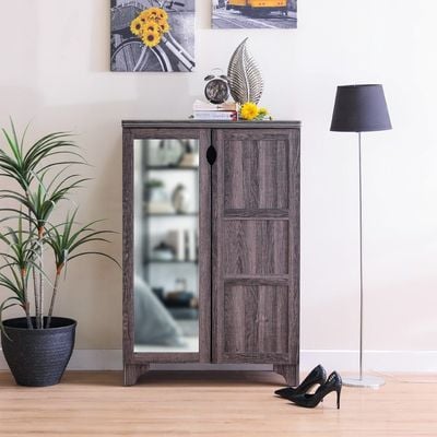 Hudson 19-Pair Shoe Cabinet