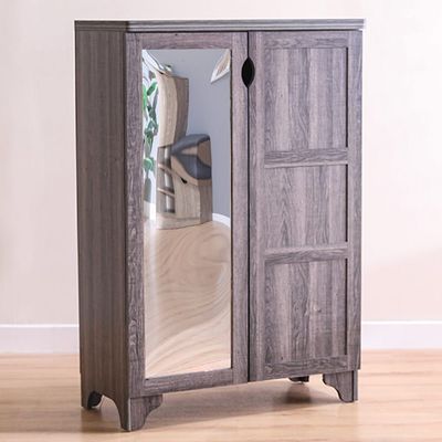 Hudson 19-Pair Shoe Cabinet