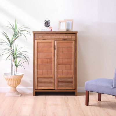 Leandros 18-Pair Shoe Cabinet