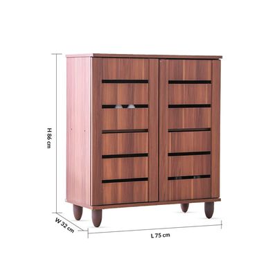 Ricky 14-Pair Shoe Cabinet